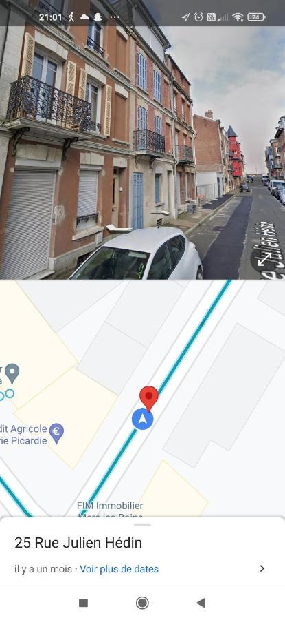 Apartmán Au Bord De Sable Mers-les-Bains Exteriér fotografie